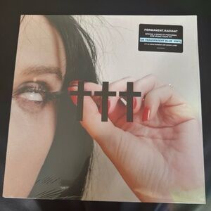 Crosses - PERMANENT.RADIANT transparent blue vinyl